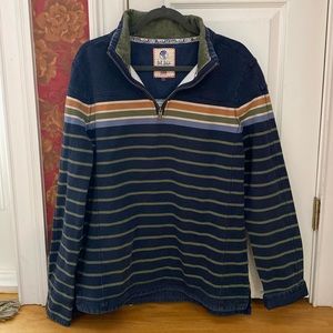 Fat Face The Arlie mens quarter-zip sweatshirt medium